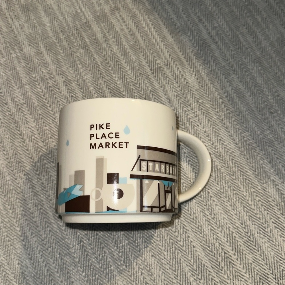 The original Pike Place “been there” series Starbucks mug